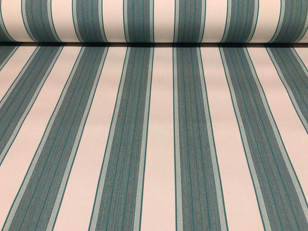 Sunbrella® Awning Stripe 4785 Sunbrella Aqua Splash