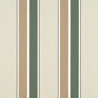 Sunbrella® 4959 - 46" Fern/Heather Beige Block Stripe