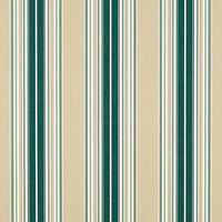 Sunbrella® 4932 - 46" Forest Green/Beige/Natural Fancy Stripe