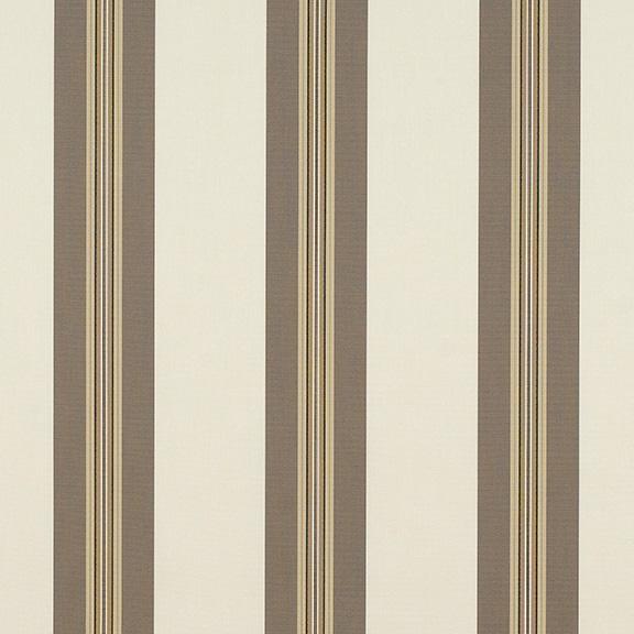 Sunbrella® 4945 - 46" Taupe Tailored Bar Stripe